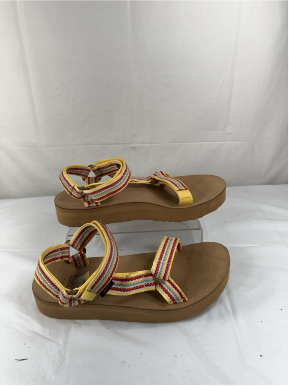 Teva Midform Universal Woven Sandals Coconut/Tanzine Women's Size 9 Medium - Picture 7 of 16